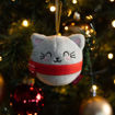 Picture of LEGAMI HOHOHOORNAMENTS PLUSH KITTY